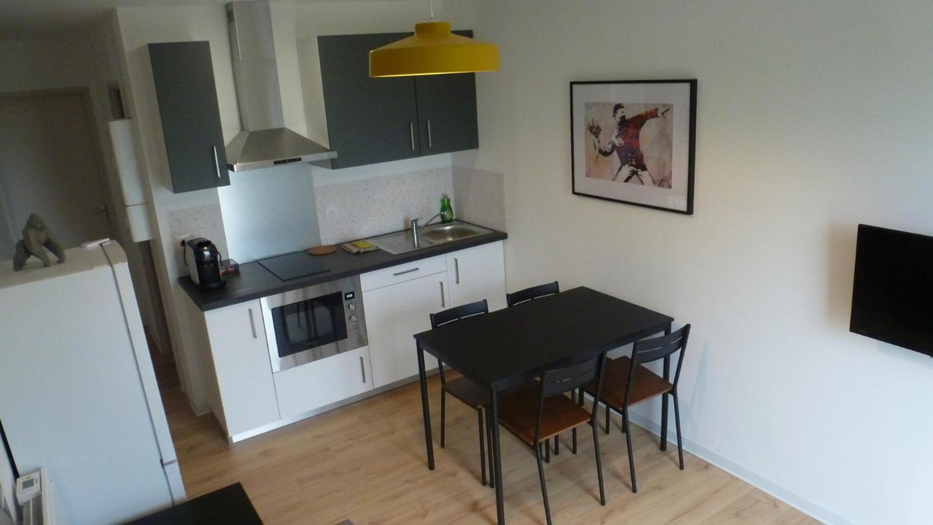 Logements 18 Moliere Futuroscope Poitiers 샤세노일 뒤 푸아투 객실 사진