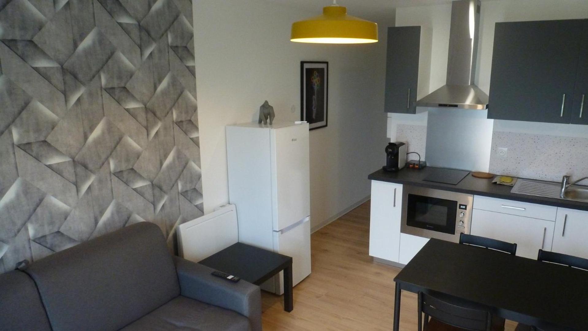Logements 18 Moliere Futuroscope Poitiers 샤세노일 뒤 푸아투 객실 사진